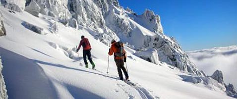 Winter Backcounty Ski and Avalanche Training Courses on Mt. Rainier with International Mountain Guides