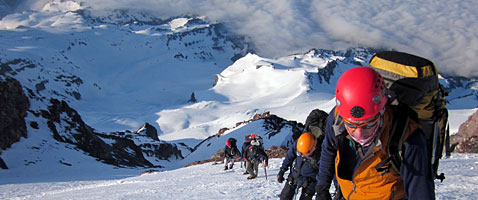 Mt Rainier Fuhrer Finger Route Climb with International Mountain Guides