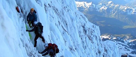IMG Kautz Glacier Route Climb on Mt Rainier